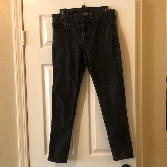 Hollister Other - Mens 31 x 30 Black Hollister Skinny Advanced Stretch Jeans